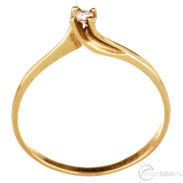 Gyémánt eljegyzési gyűrű