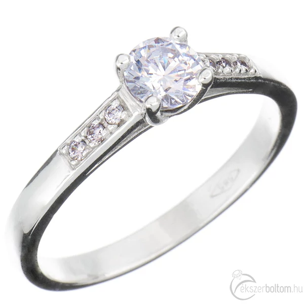 Sokköves eljegyzési gyűrű