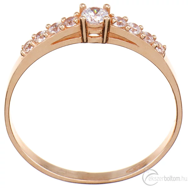 Arany eljegyzési gyűrű