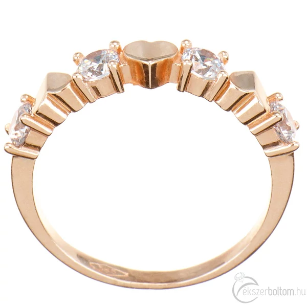 Arany eljegyzési gyűrű