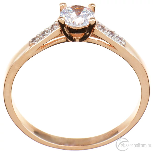 Arany eljegyzési gyűrű