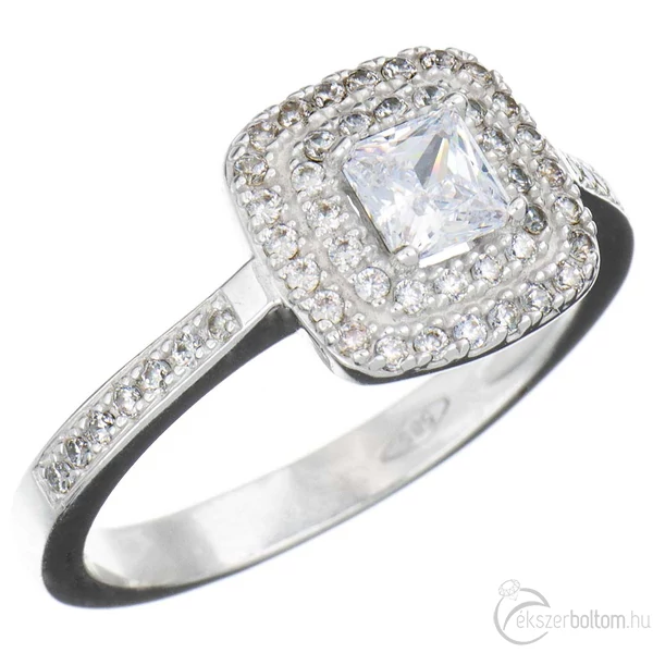 Sokköves eljegyzési gyűrű