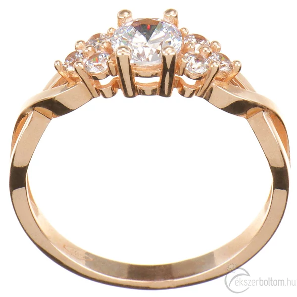 Arany eljegyzési gyűrű