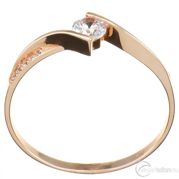 Arany eljegyzési gyűrű