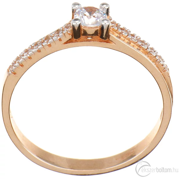 Arany eljegyzési gyűrű