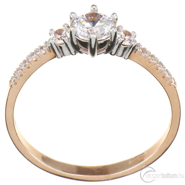 Arany eljegyzési gyűrű