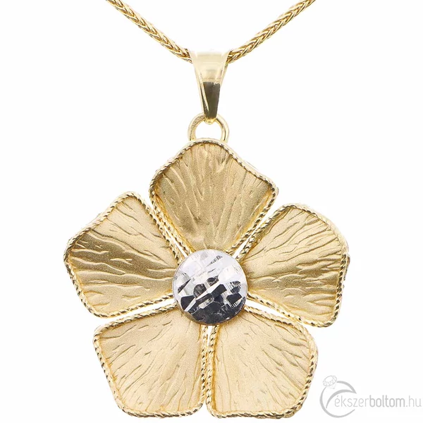 Vadrózsa medál láncon