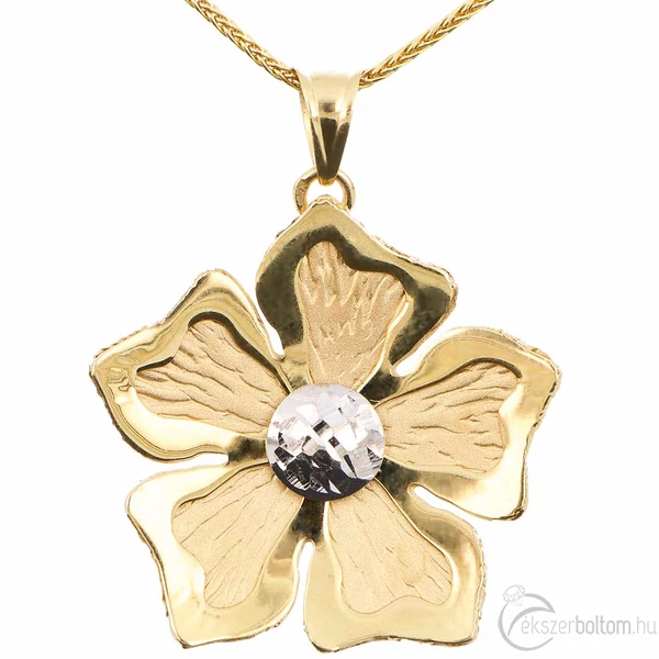 Pillangóvirág medál láncon