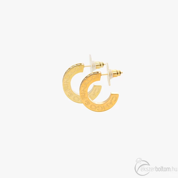 Cango & Rinaldi - Köllő Babett arany-fehér színű Crystal Rock köves fülbevaló