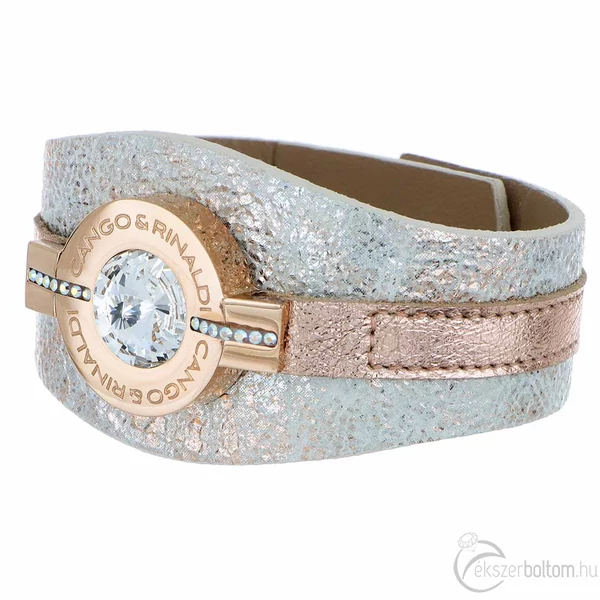 Cango & Rinaldi - Köllő Babett rose gold színű Swarovski kristályos karkötő