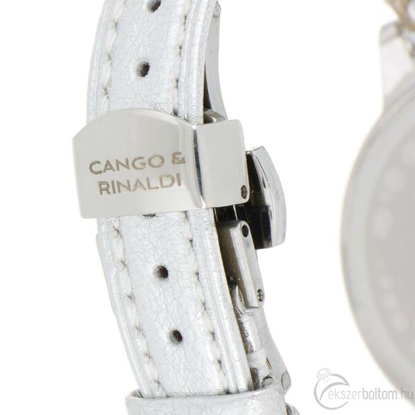 Cango &amp; Rinaldi kronográfos karóra csatja ezüst színben