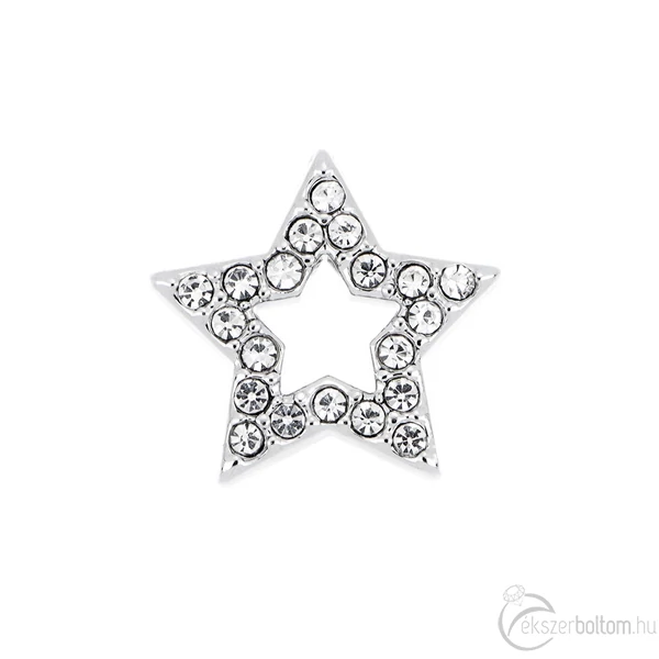Cango &amp; Rinaldi ezüstszínű csillag charm