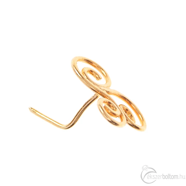 Diversa Triskelion rozé 18 kt arany orrpiercing