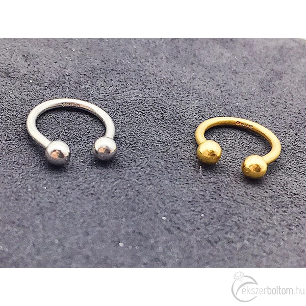 Diversa Septum Circular Barbell 18 karátos fehér arany piercing színváltozatok