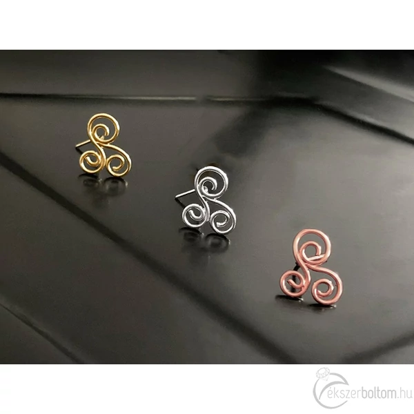 Diversa Triskelion orrpiercing színváltozatai