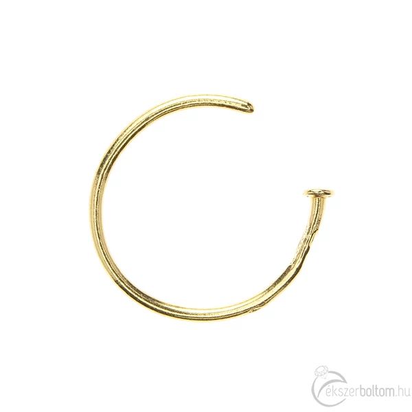 Diversa Anello Aperto nyitott karika 18kt sárga orrpiercing