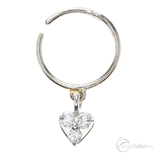Diversa Cuore Pendente 18kt fehér arany