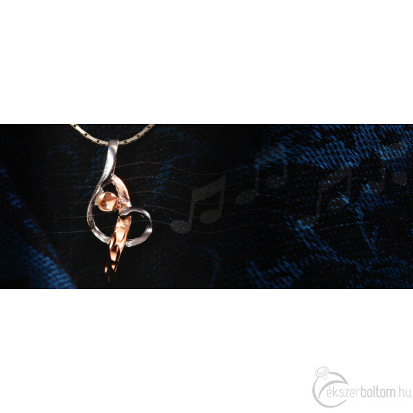 „Violinkulcs fantázia” ezüst medál