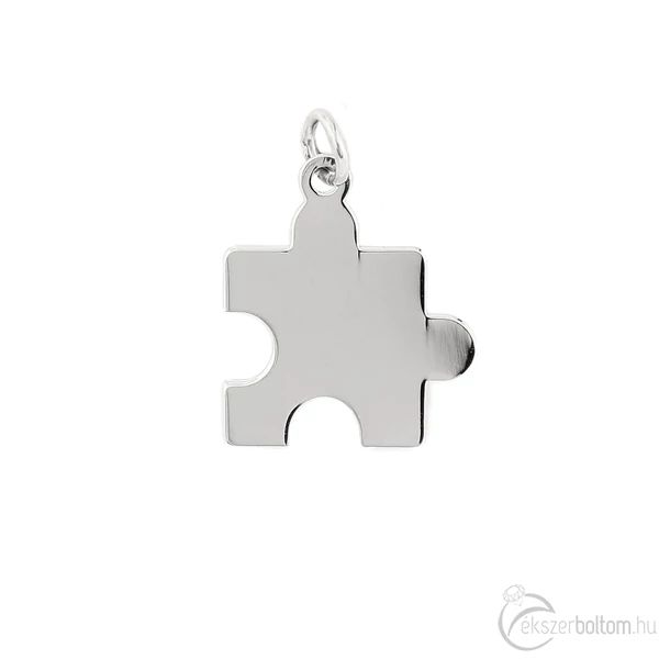 Ezüst puzzle medál (kicsi)