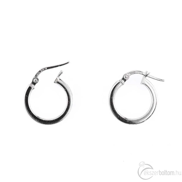 Ezüst karika fülbevaló 925‰-es (15 mm)