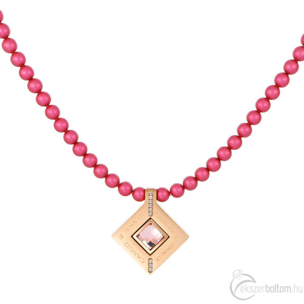 Cango & Rinaldi - Mosaic rózsaszínű gyöngyös nyaklánc
