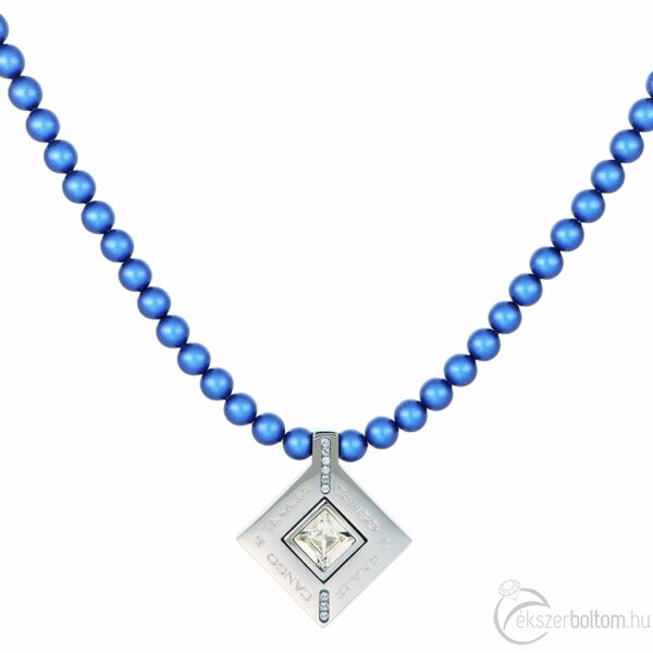 Cango & Rinaldi - Mosaic kék színű gyöngyös nyaklánc