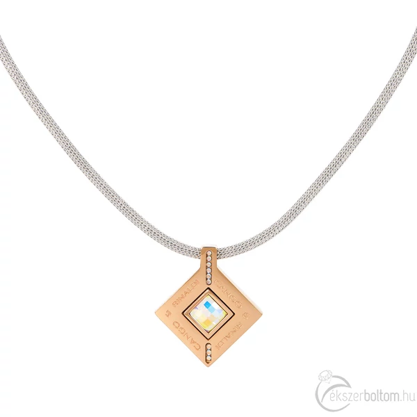 Cango & Rinaldi - Mosaic AB kristályos rose gold színű nyaklánc