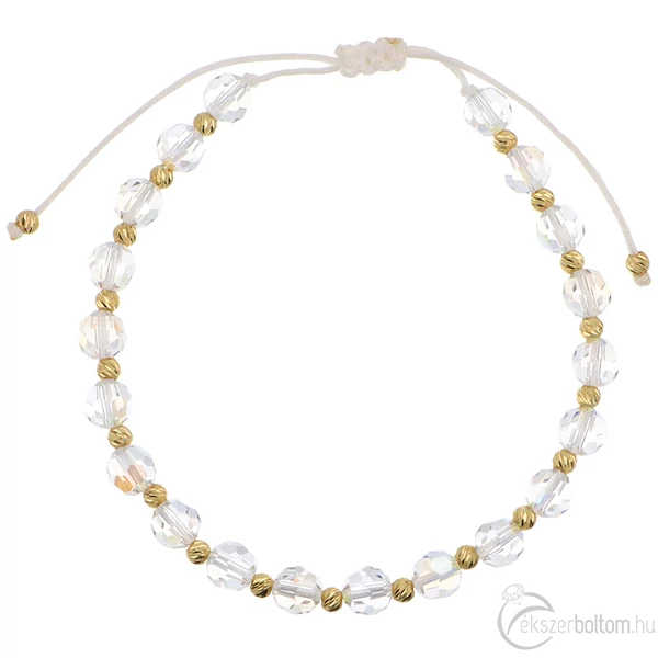 Swarovski kristályos arany órakísérő