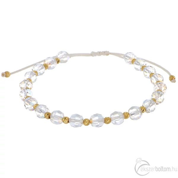 Swarovski kristályos arany órakísérő