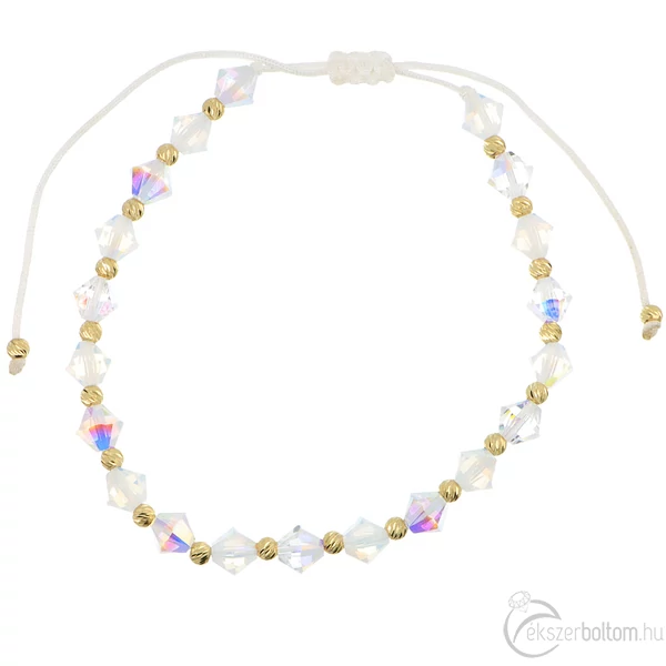 Swarovski kristályos arany órakísérő