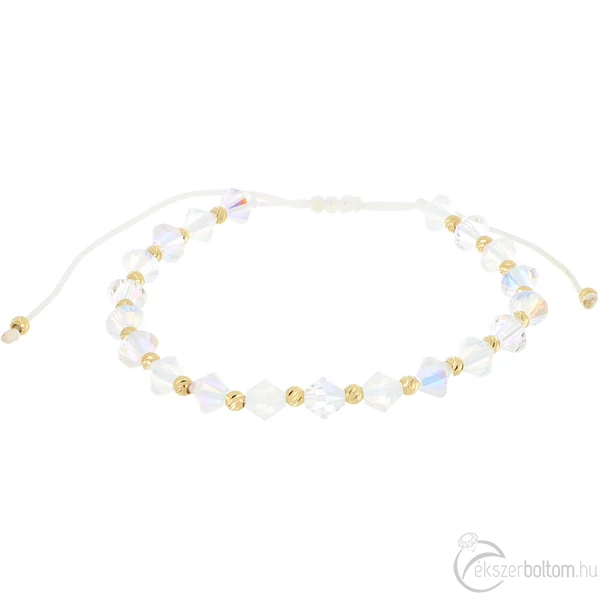 Swarovski kristályos arany órakísérő