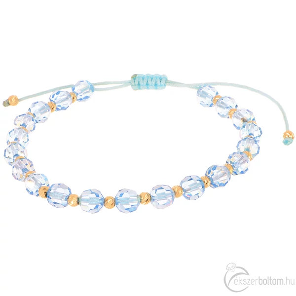 Swarovski kristályos arany órakísérő