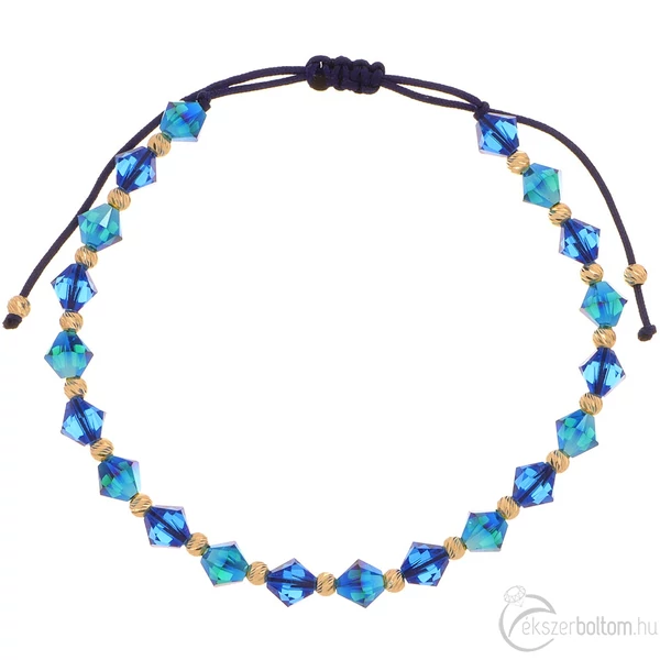 Swarovski kristályos arany órakísérő