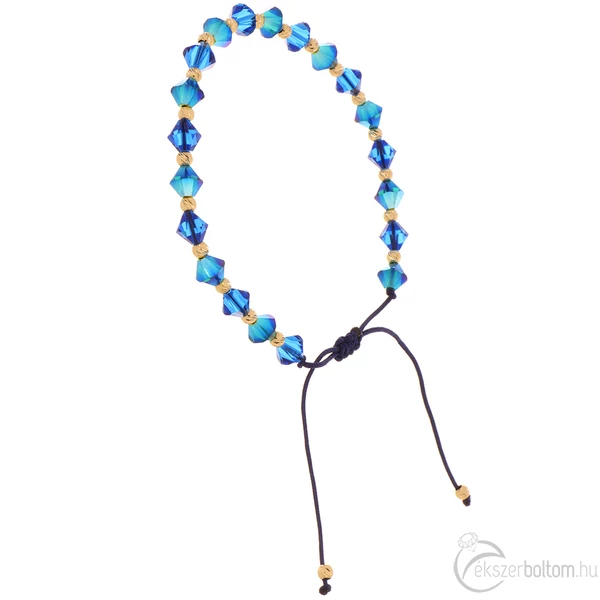 Swarovski kristályos arany órakísérő
