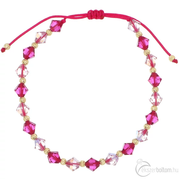 Swarovski kristályos arany órakísérő
