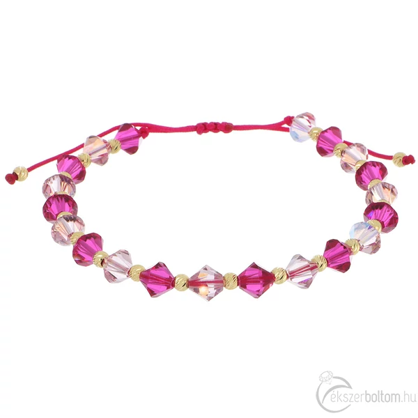 Swarovski kristályos arany órakísérő