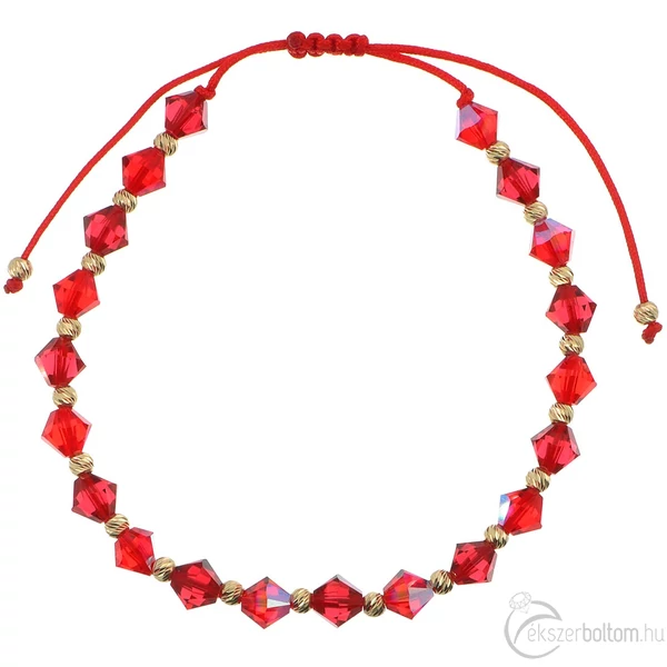 Swarovski kristályos arany órakísérő