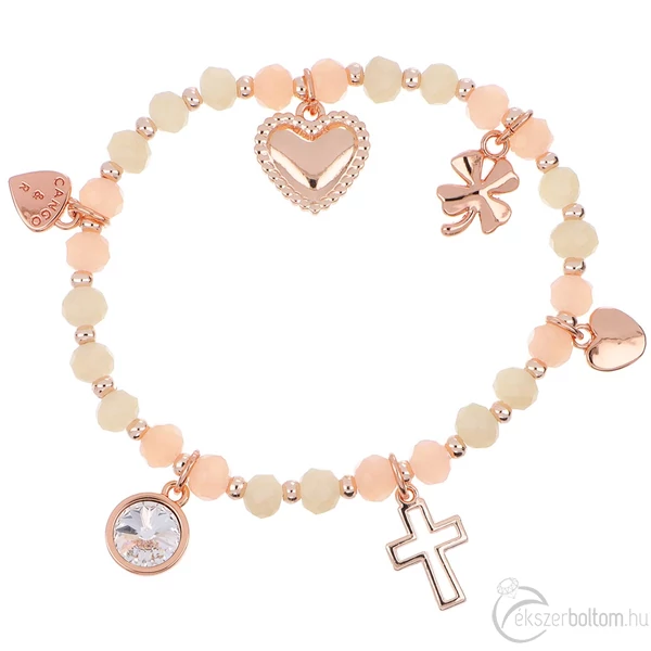 Cango & Rinaldi Peace & Love 2023 karkötő rose gold színben