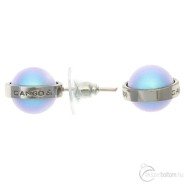 Cango & Rinaldi Pearl 2205F kék-ezüst fülbevaló
