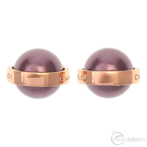 Cango & Rinaldi Pearl 2205F burgundy színű fülbevaló