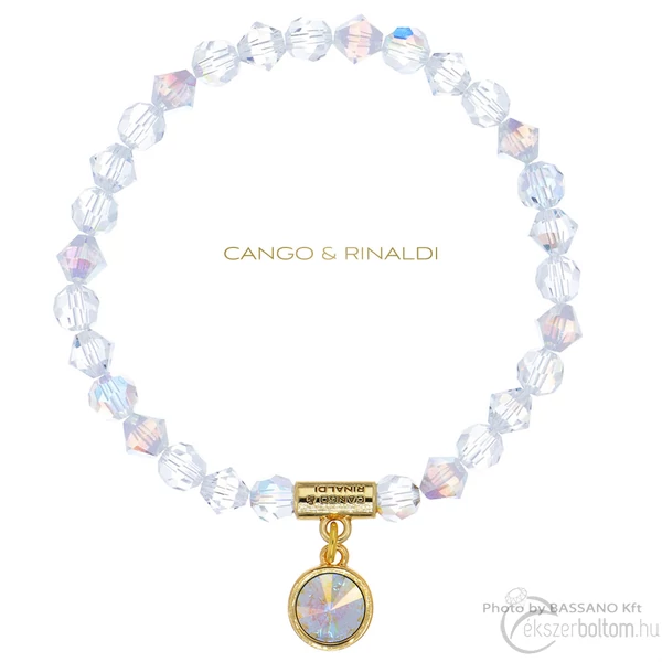 Cango &amp; Rinaldi Sunshine fehér színjátszó karkötő