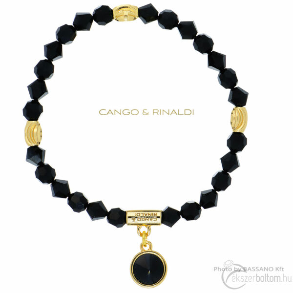 Cango & Rinaldi Sunshine fekete-arany karkötő