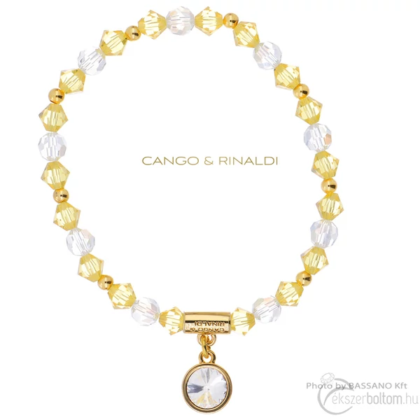 Cango & Rinaldi Sunshine sárga karkötő