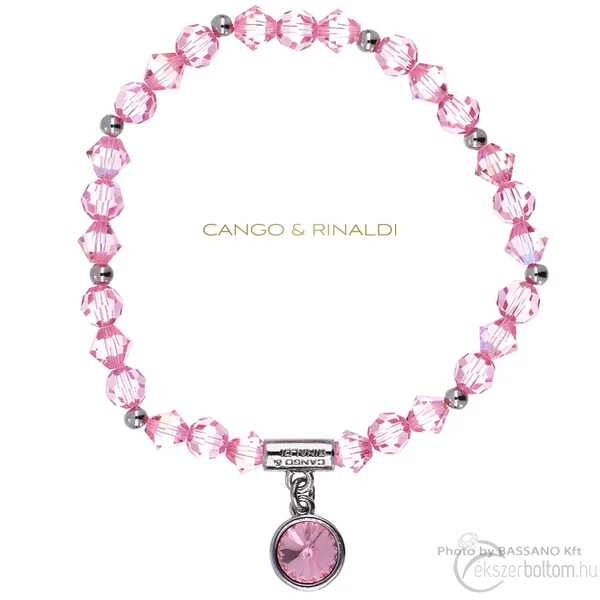 Cango & Rinaldi Sunshine rózsaszín karkötő