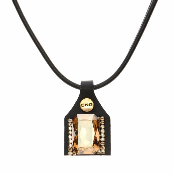 CNG Orlando - fekete/arany nyaklánc