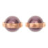 Cango &amp; Rinaldi Pearl 2205F burgundy színű fülbevaló