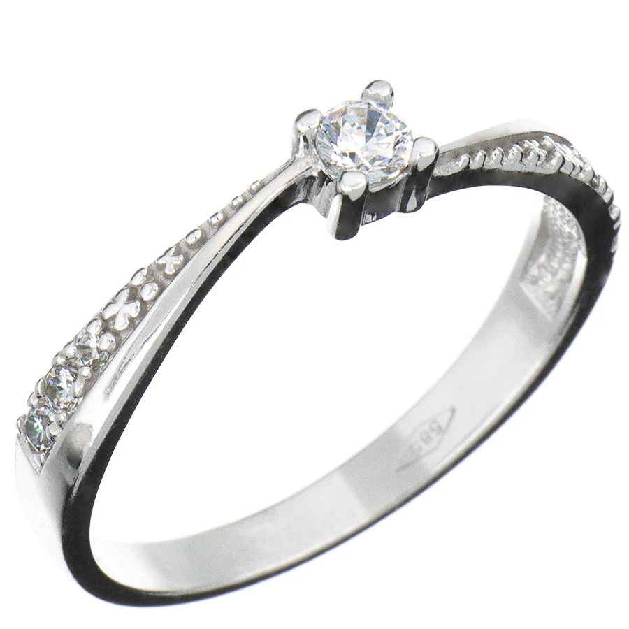 Sokköves eljegyzési gyűrű