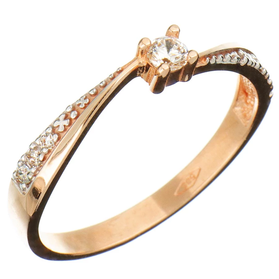 Sokköves eljegyzési gyűrű