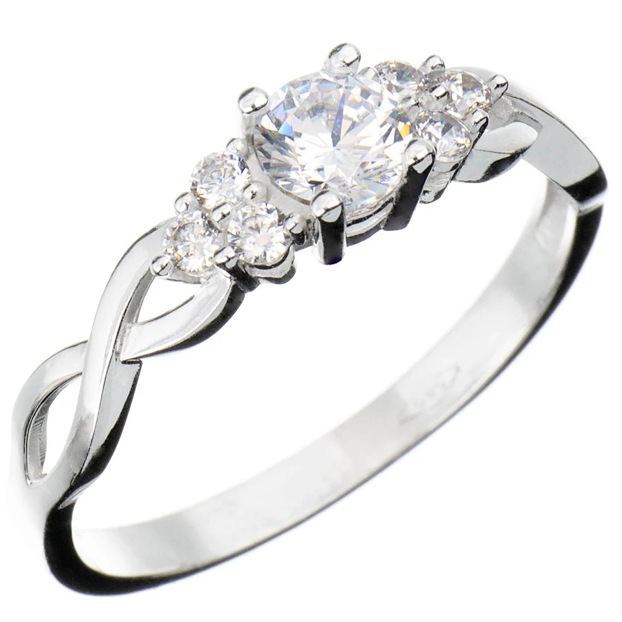 Sokköves eljegyzési gyűrű