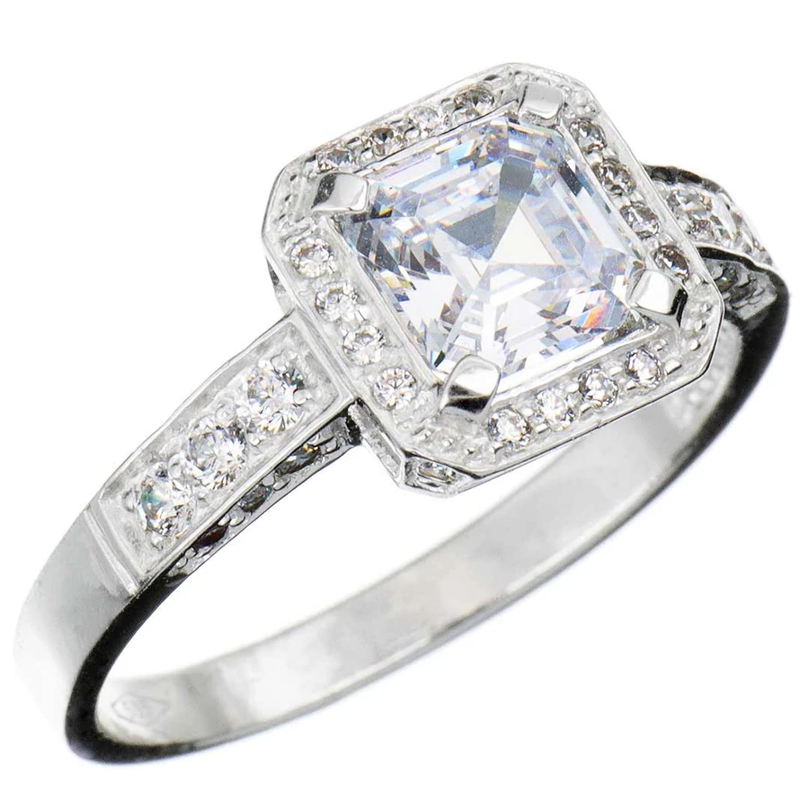 Sokköves eljegyzési gyűrű